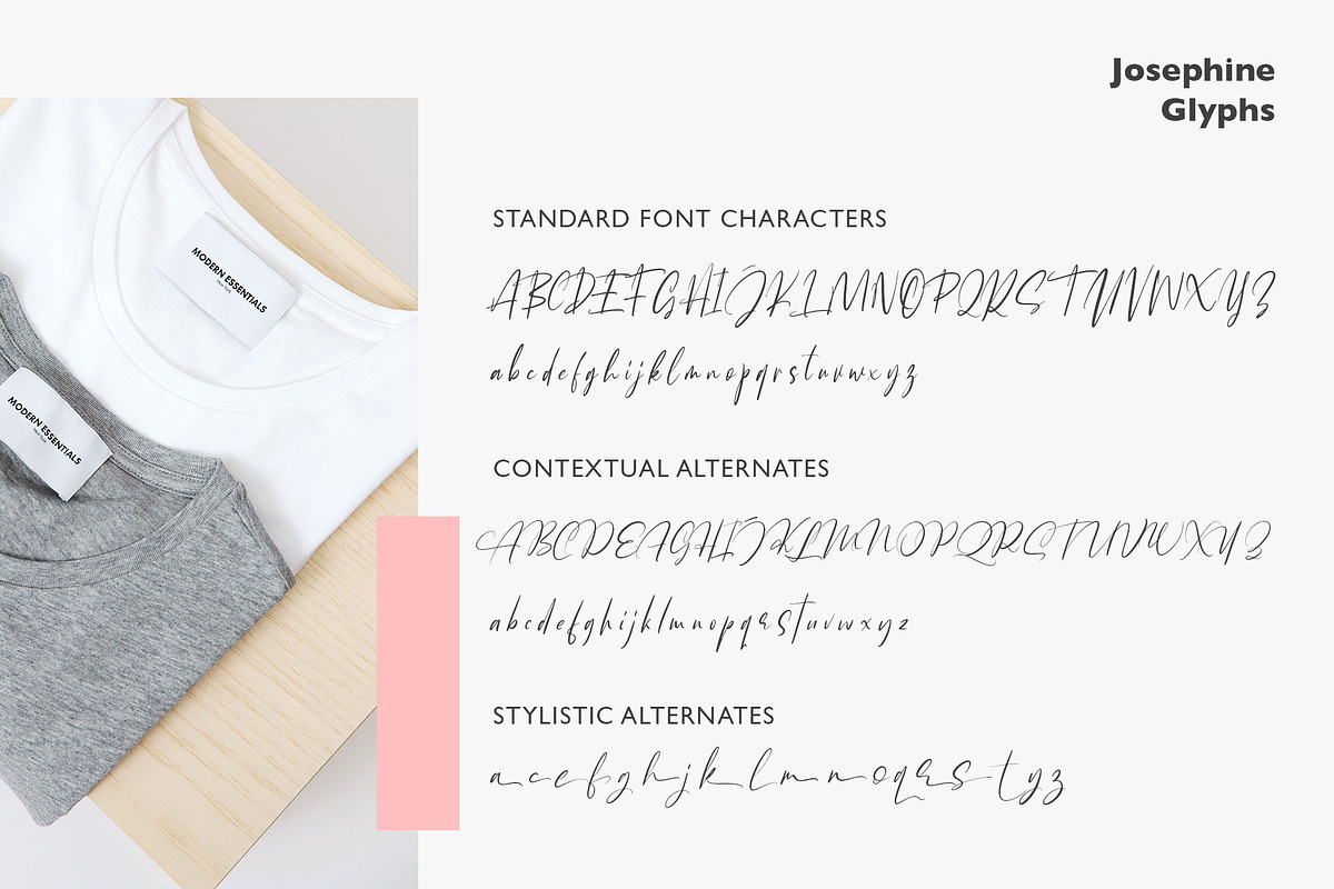 Josephine | Fashionable Script Font, a Script Font by Runsell Studio (Photo 12 of 12)