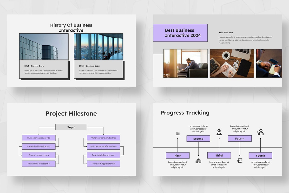 Business Interactive Presentation preview 8