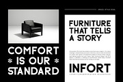 Dinnoz || Futuristic Sans Serif Font, a Sans Serif Font by Ermedia Studio (Thumbnail 4 of 10)