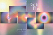 Spirit Flow Halftone Backgrounds, a Background Graphic by Freezerondigital (Thumbnail 2 of 18)
