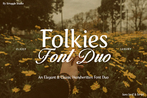 Folkies Font Duo