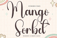 Mango Sorbet
