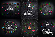 Merry Christmas  set., a Decorative Illustration by mikka_kika (Thumbnail 3 of 6)