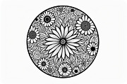 Floral Mandala Vector Bundle Set, an Illustration by Designs_River (Thumbnail 3 of 9)