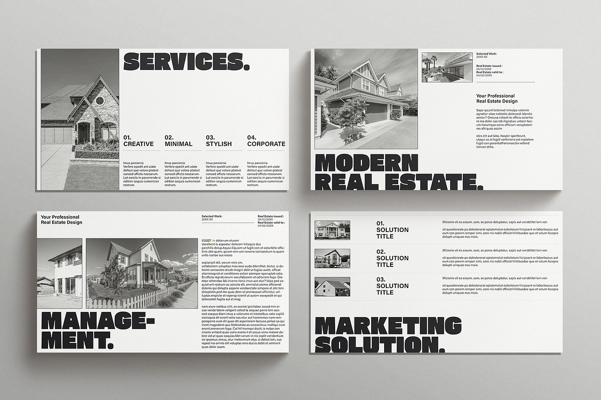 Real Estate Presentation Template, a Presentation Template by E-Type (Photo 3 of 5)