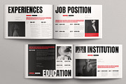 Resume/CV Portfolio Layout Template, a Resume Template by E-Type (Thumbnail 3 of 6)