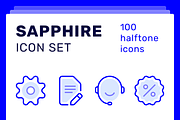 Sapphire 100 beautiful icons, an Outline Icon by iconland (Thumbnail 1 of 5)
