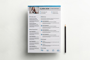 Resume Template V015