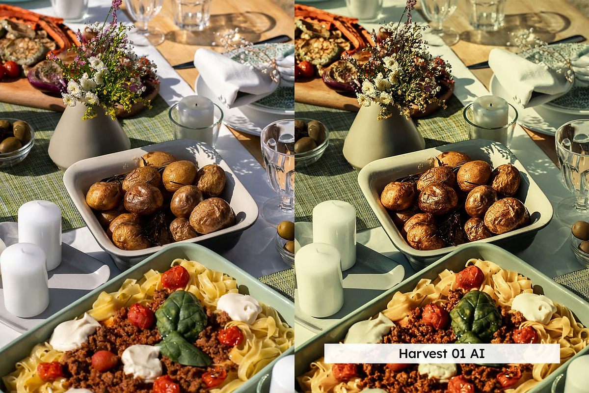 20 Feast Lightroom Presets and LUTs, a Preset Add-On by skybluecreative (Photo 7 of 12)