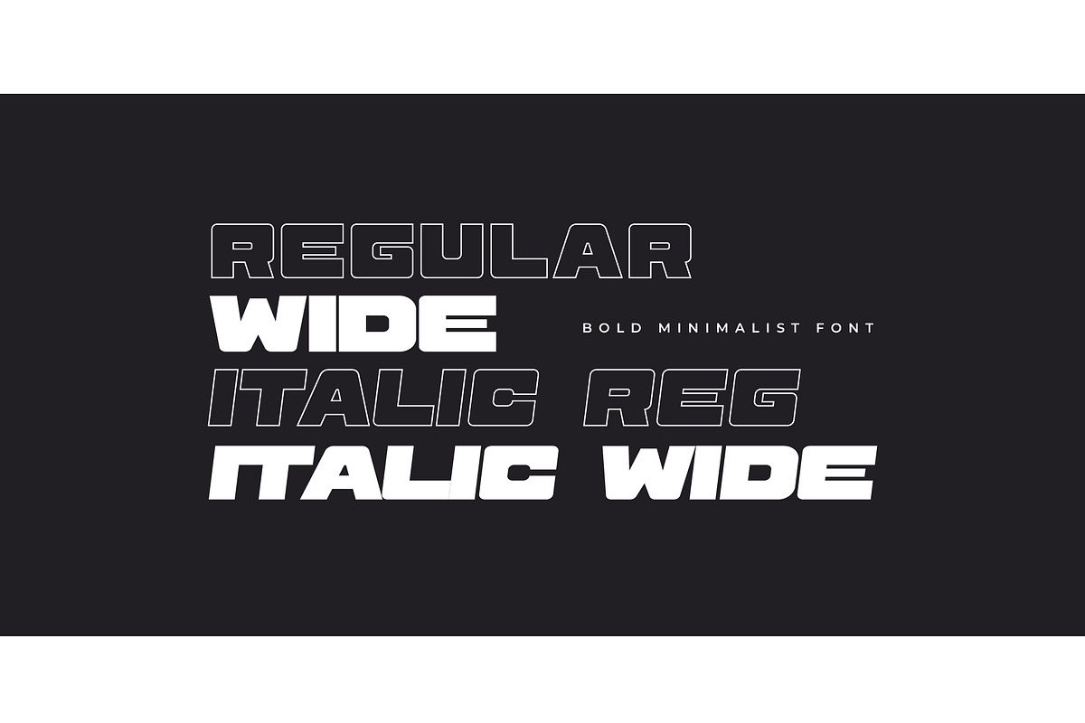 Rigid Headline Font, a Sans Serif Font by artyway (Photo 6 of 6)
