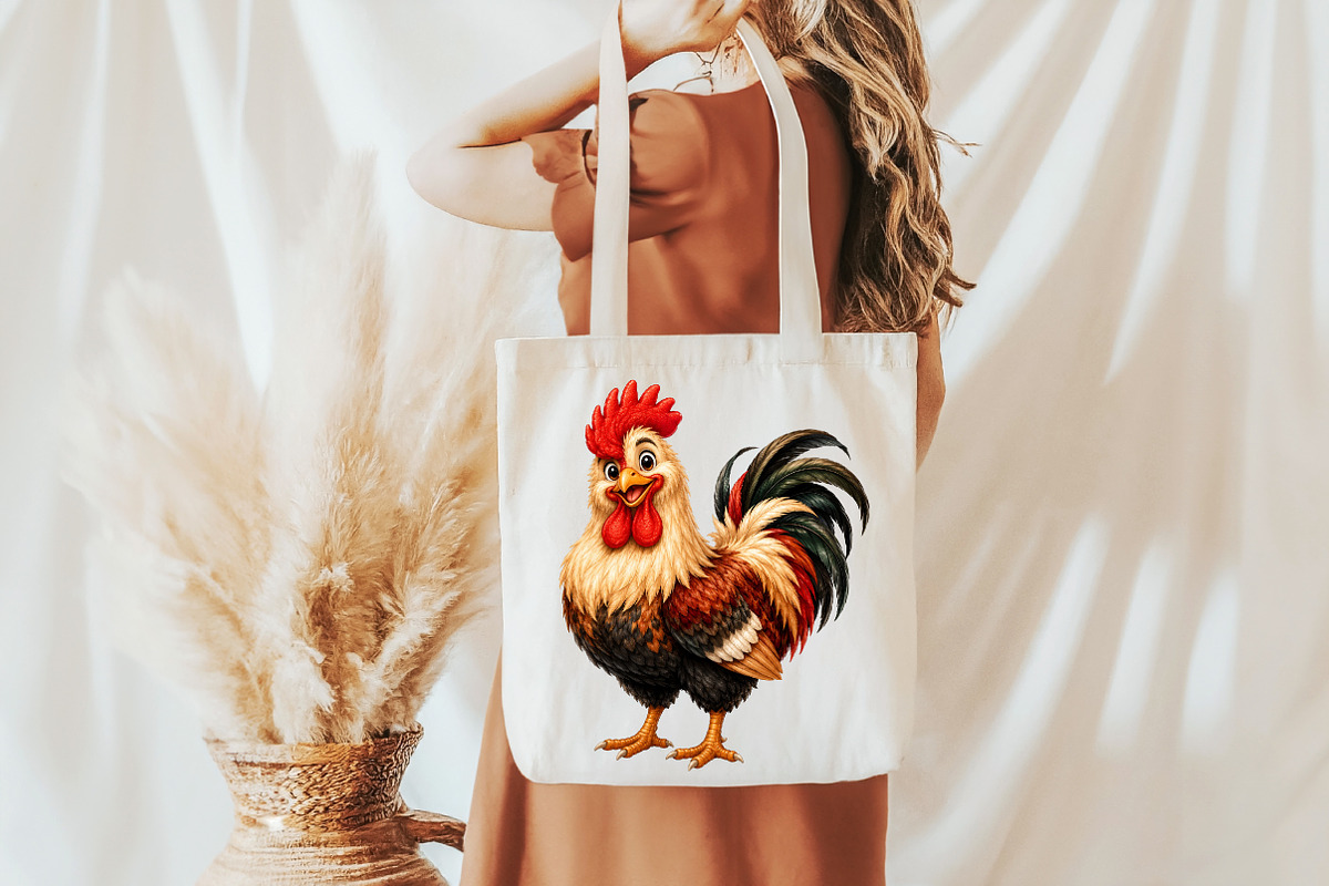 Quirky Farm Animals Clipart PNG, a Seasonal Illustration by Designworld (Photo 9 of 9)