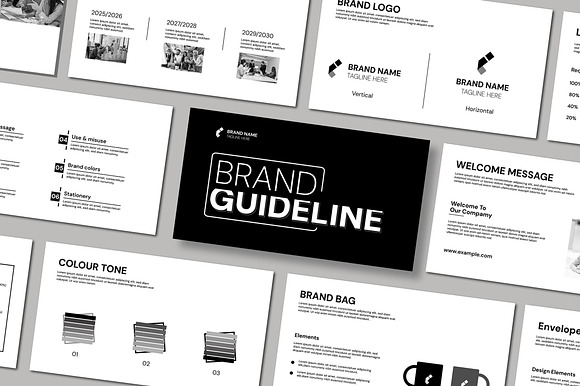 Modern And Clean Brand Guidelines preview 5