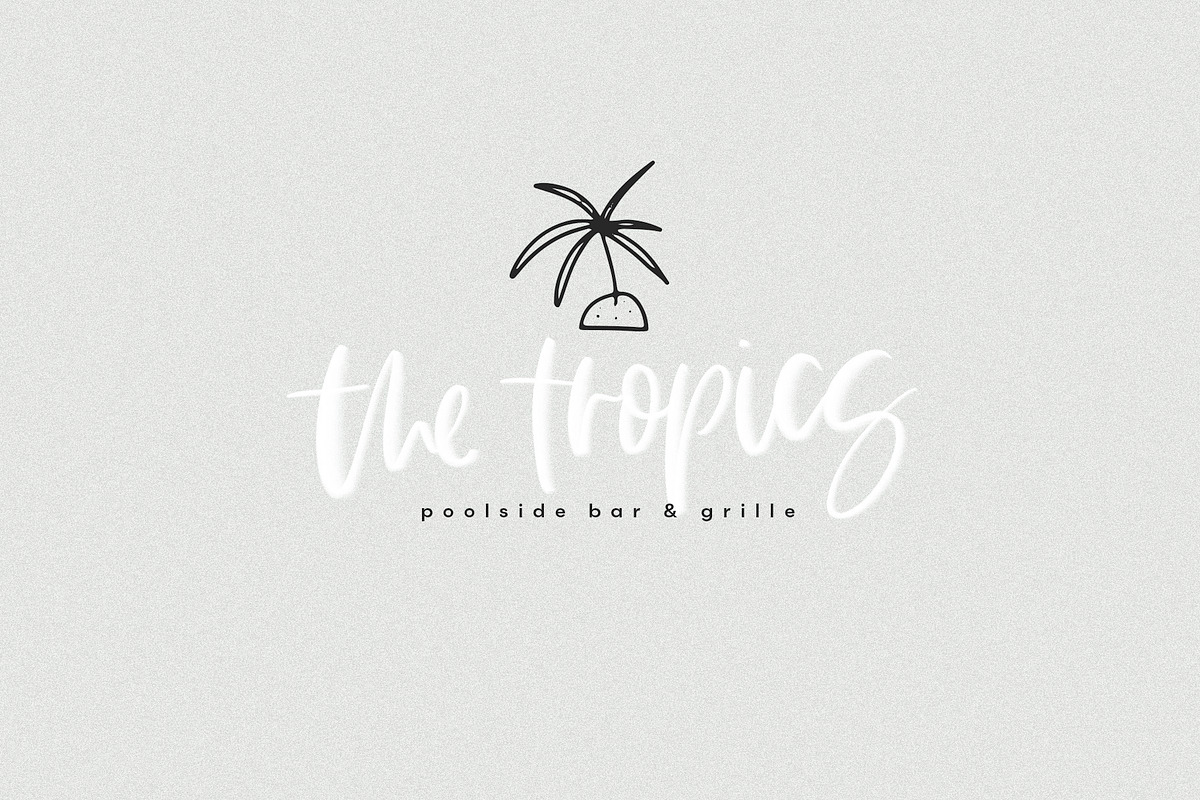 The Sunlight | SVG Script Font preview 2
