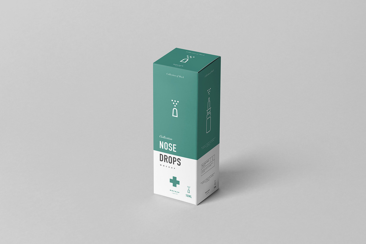 Nose Drops Mock-up, a Cups & Container Mockup by Yogurt86 (Photo 9 of 11)
