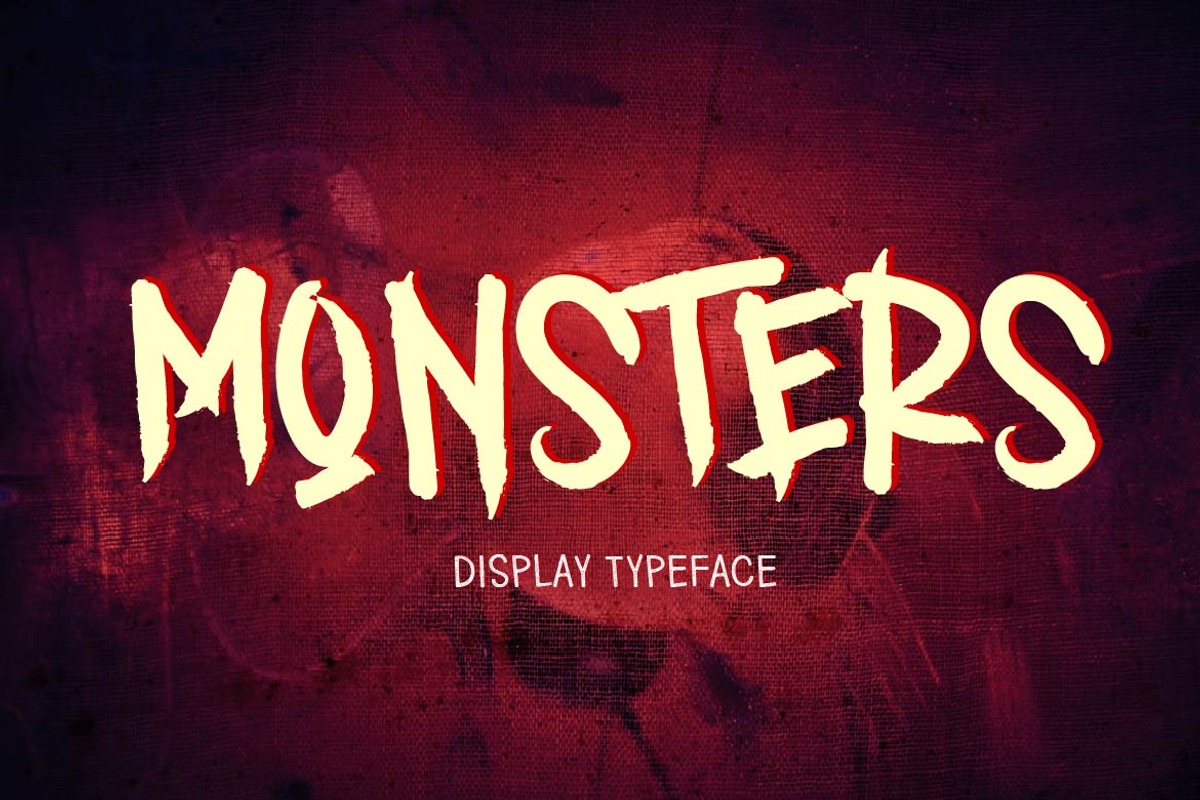 Brush Font Bundle 45 Fonts, a Blackletter Font by AMINMARIO (Photo 21 of 45)