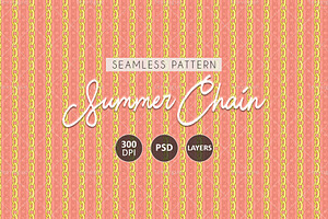 Summer Chain - Seamless Patterns