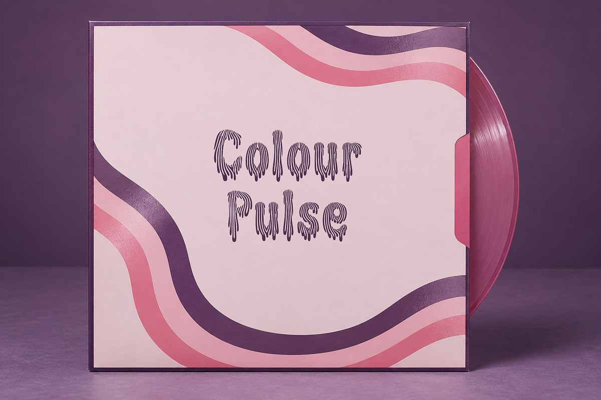 Synesthesia Striped Psychedelic Font, a Sans Serif Font by Graphic Spirit (Photo 4 of 8)