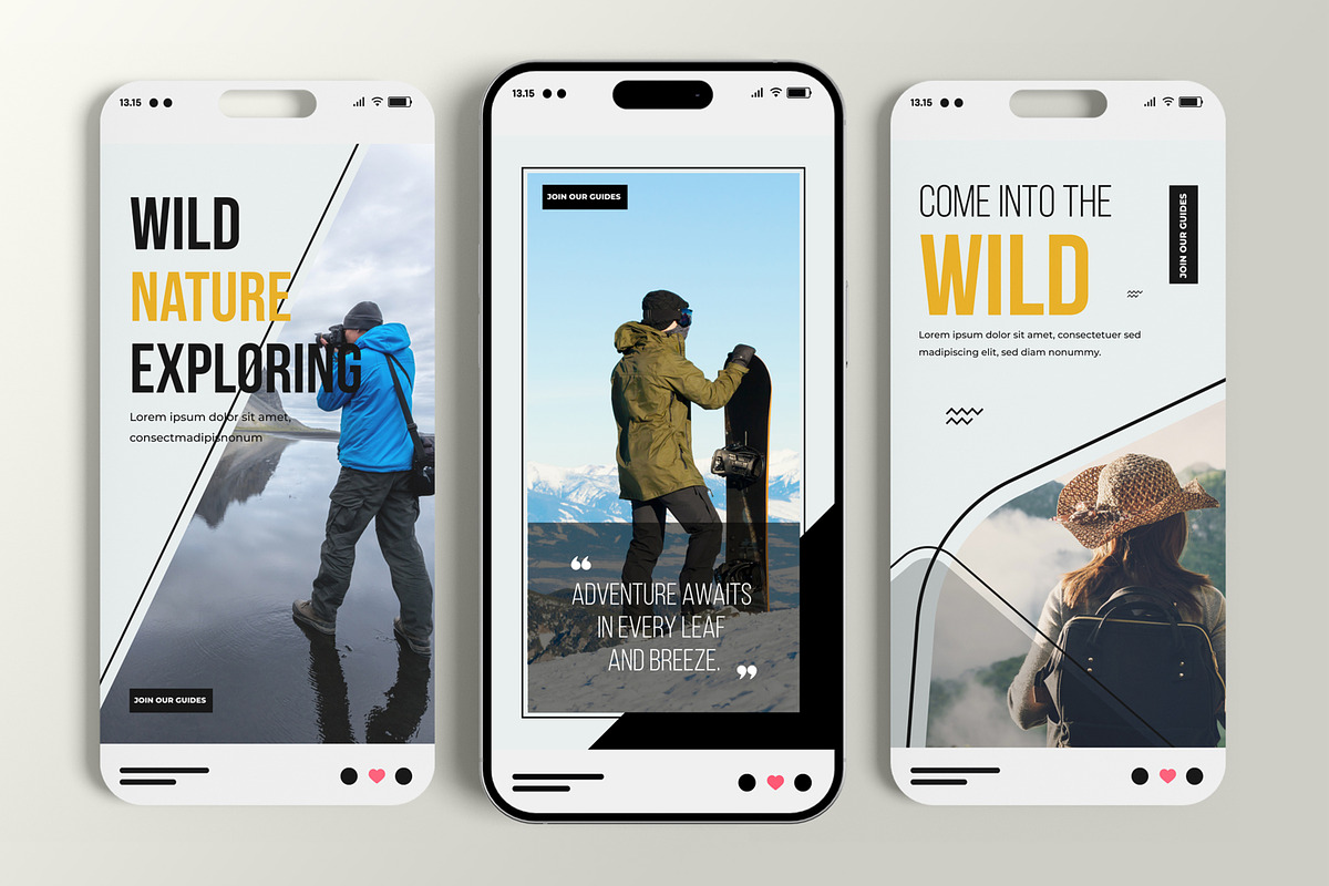 Adventure and Nature Social Media, a Social Media Template by MightyDesign (Photo 3 of 6)