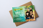 Christmas Celebration Greetings Card, a Card Template by graphicforest (Thumbnail 1 of 2)