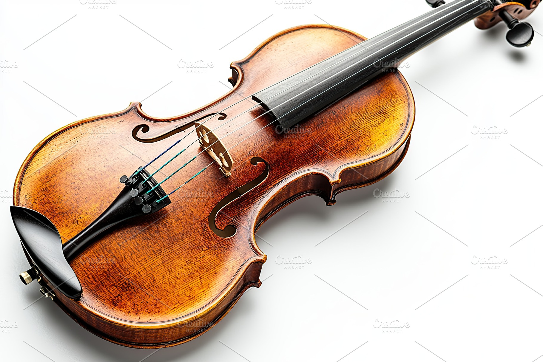 Violin on white background, an Arts & Entertainment Photo by AlyaAnd