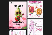 107 Valentine Cards, a Card Template by Kink Ink Designs (Thumbnail 1 of 7)