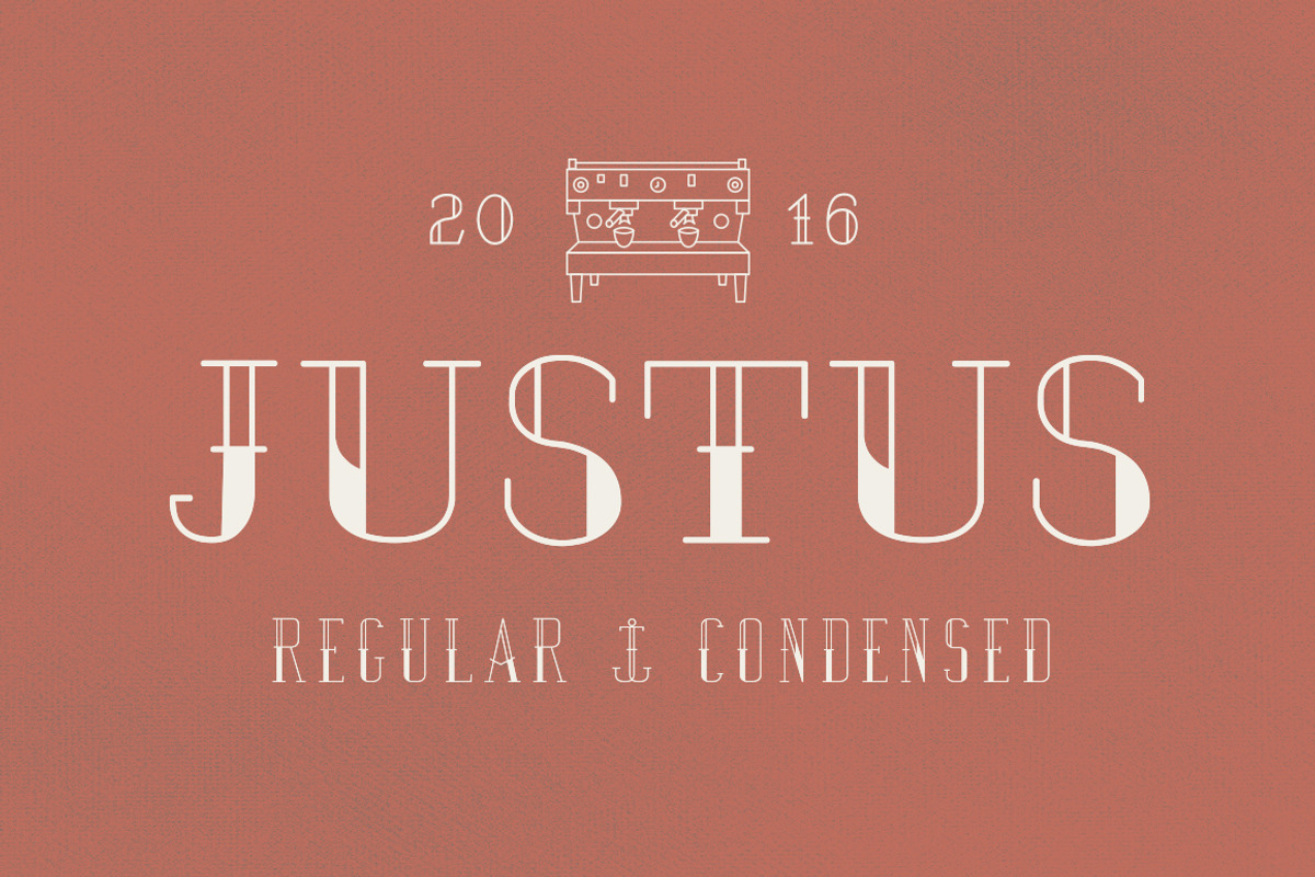 JUSTUS Regular & Condensed