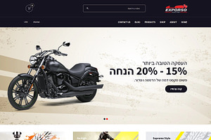 Bike, Car Auto Parts, Shopify Theme