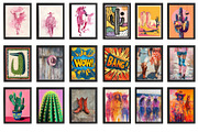 Cowgirl wall prints, Western Posters, a Background Photo by Chipshpow Graphics (Thumbnail 2 of 10)