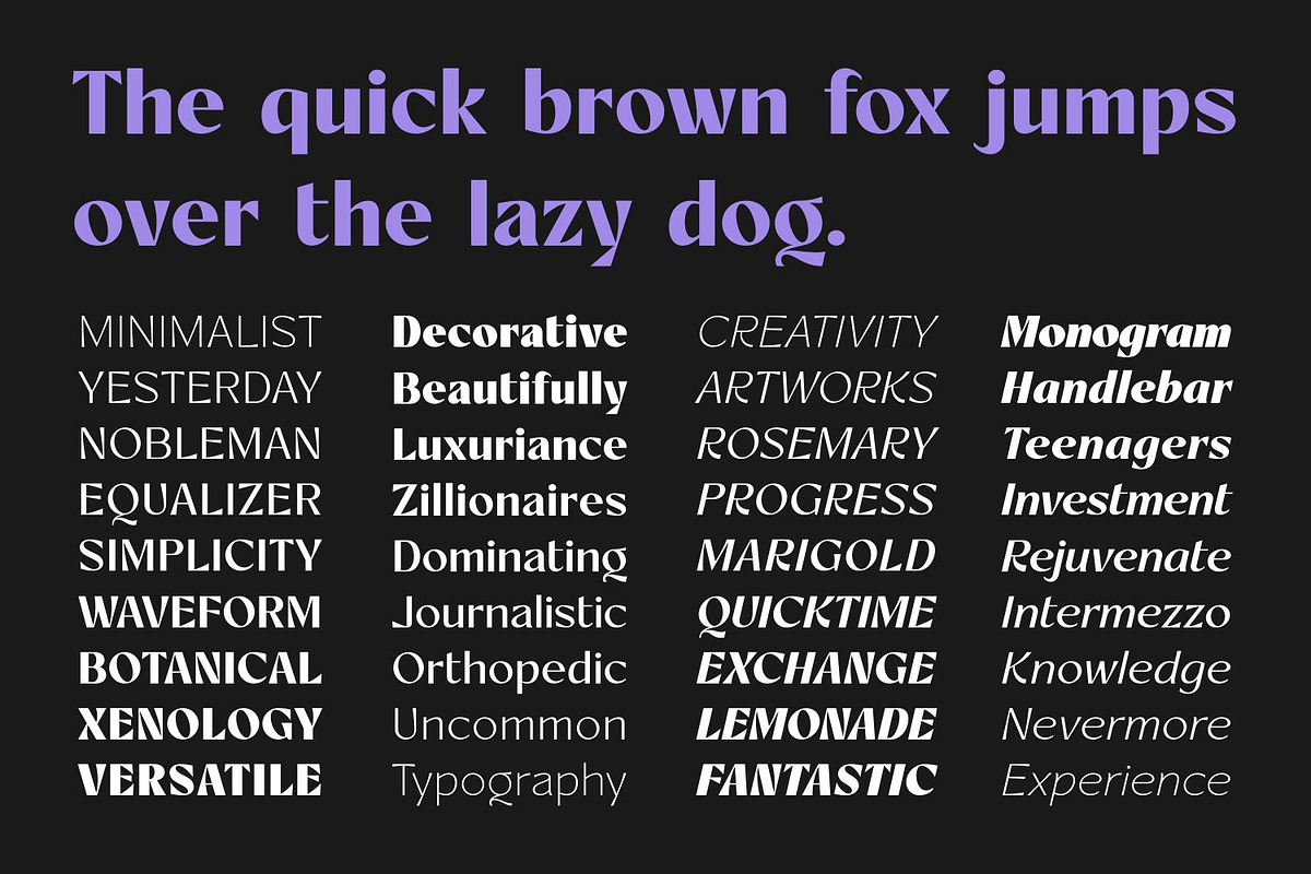 Artezy Font Family, a Sans Serif Font by Asenbayu (Photo 7 of 15)