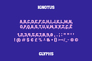 IGNOTUS - Fat Display Typeface, a Font by Kulturë Type (Thumbnail 6 of 8)