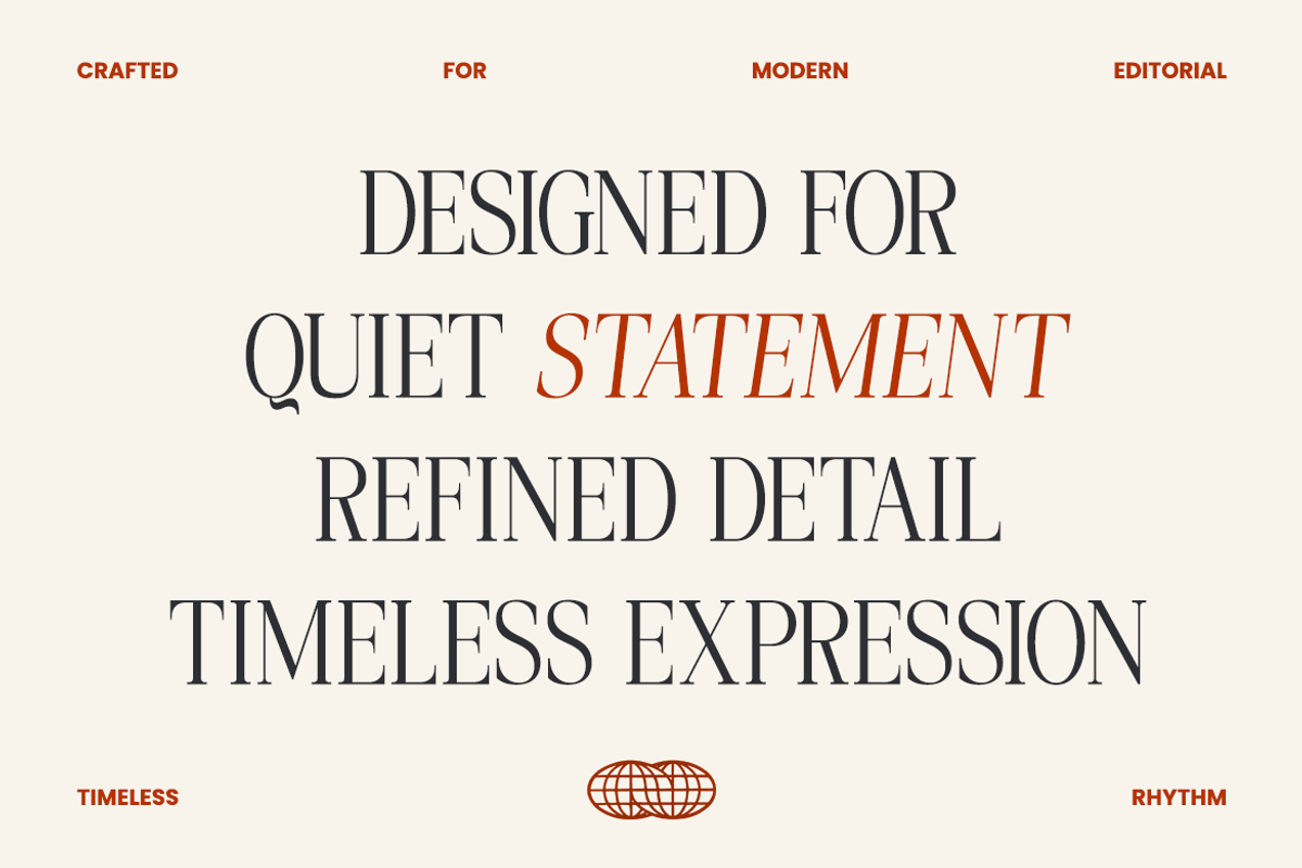 Svara Modern Editorial Serif Font, a Serif Font by Rasio Studio (Photo 7 of 11)