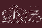 CalligraphyMasters Procreate Brushes, a Brush Add-On by the Fontmaker (Thumbnail 22 of 38)