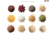 Grains & Dried Fruits PNG Collection, a Food & Drink Photo by Ilia Design (Thumbnail 4 of 9)
