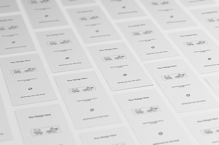 Clear Label Mockup
