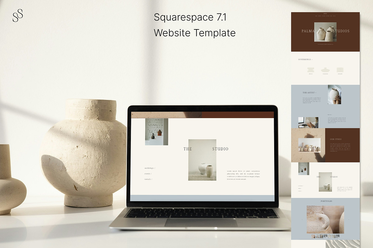 Squarespace Website Template