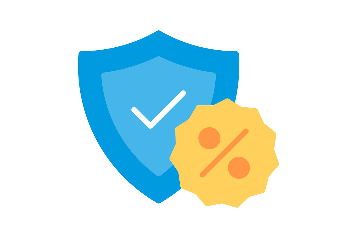 Shield Flat Icon, a Duotone Icon by Pexelpy (Photo 1 of 2)