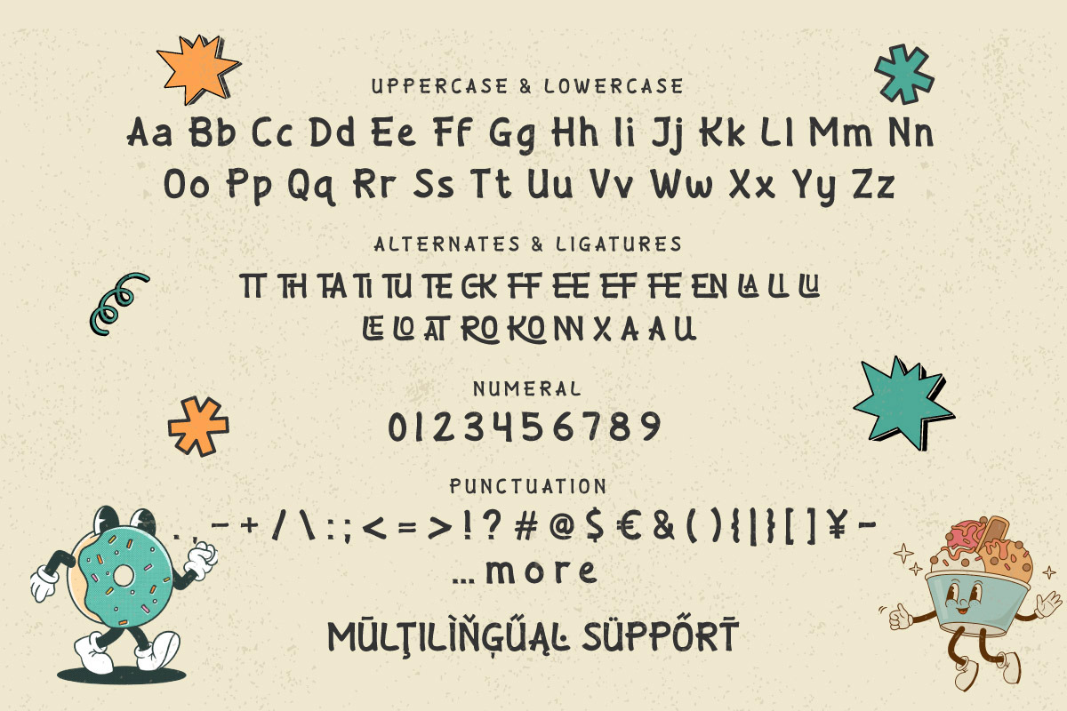 Koenci Omah - Sign Retro Font, a Handwritten Font by twinstd (Photo 8 of 9)