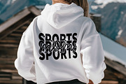 Retro Sports Mom SVG PNG T-shirt, a Graphic by mh_arif (Thumbnail 3 of 4)