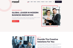 Mood - Creative Agency HTML Template