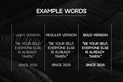 Basa Sans Serif Font, a Sans Serif Font by Glowin_studio (Thumbnail 3 of 6)