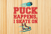 Hockey T-Shirt Design Graphic, an Object Graphic by balal (Thumbnail 2 of 3)