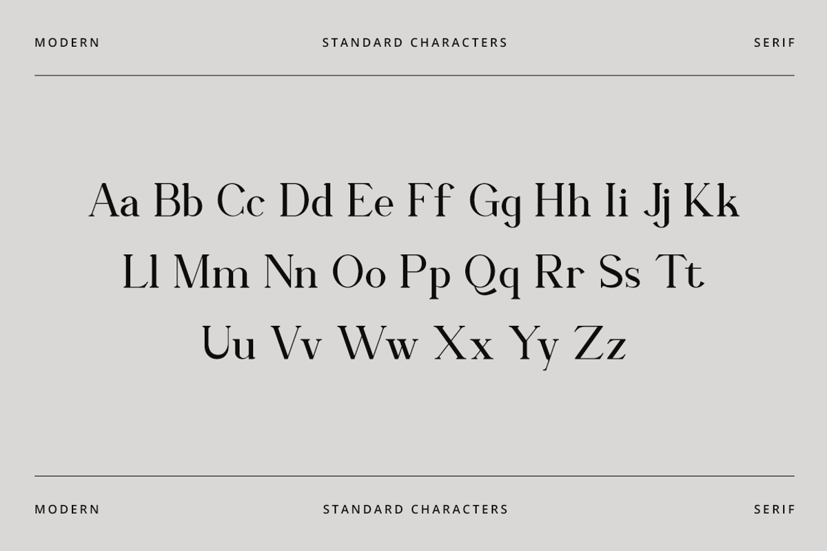 Tarahon - Business Font, a Serif Font by RockboyStd (Photo 8 of 12)
