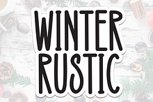 Winter Rustic | Script Font