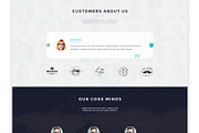 Axwell - Digital Agency PSD Template, a Websites & App Template by Spartak Vee (Thumbnail 8 of 10)