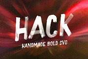 Hack Brush & SVG Font, a Handwritten Font by Cruzine (Thumbnail 8 of 8)