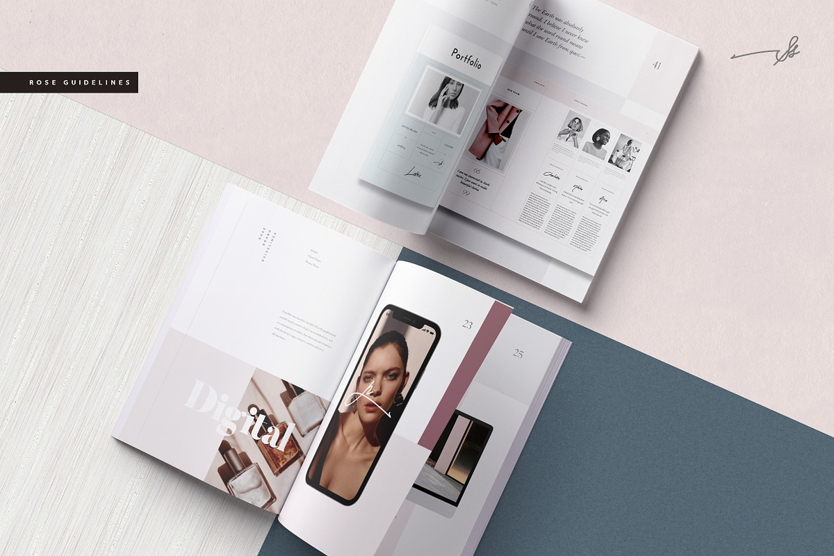 ROSE — Brand Guidelines, a Brochure Template by Studio Standard (Photo 5 of 16)