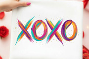 Valentines Day Heart XOXO Png, XOXO, an Illustration by designcity5 (Thumbnail 5 of 9)