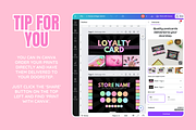 Pastel Neon Loyalty Card, a Card Template by SunshineStudioBoutique (Thumbnail 4 of 9)