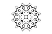 Elegant Mandala Line Art Collection, a Decorative Illustration by NJ Himel (Thumbnail 92 of 101)