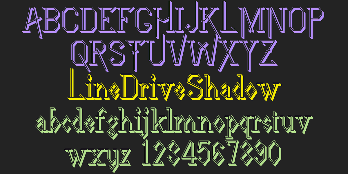 LineDrive, a Slab Serif Font by Ingrimayne Type (Photo 5 of 7)